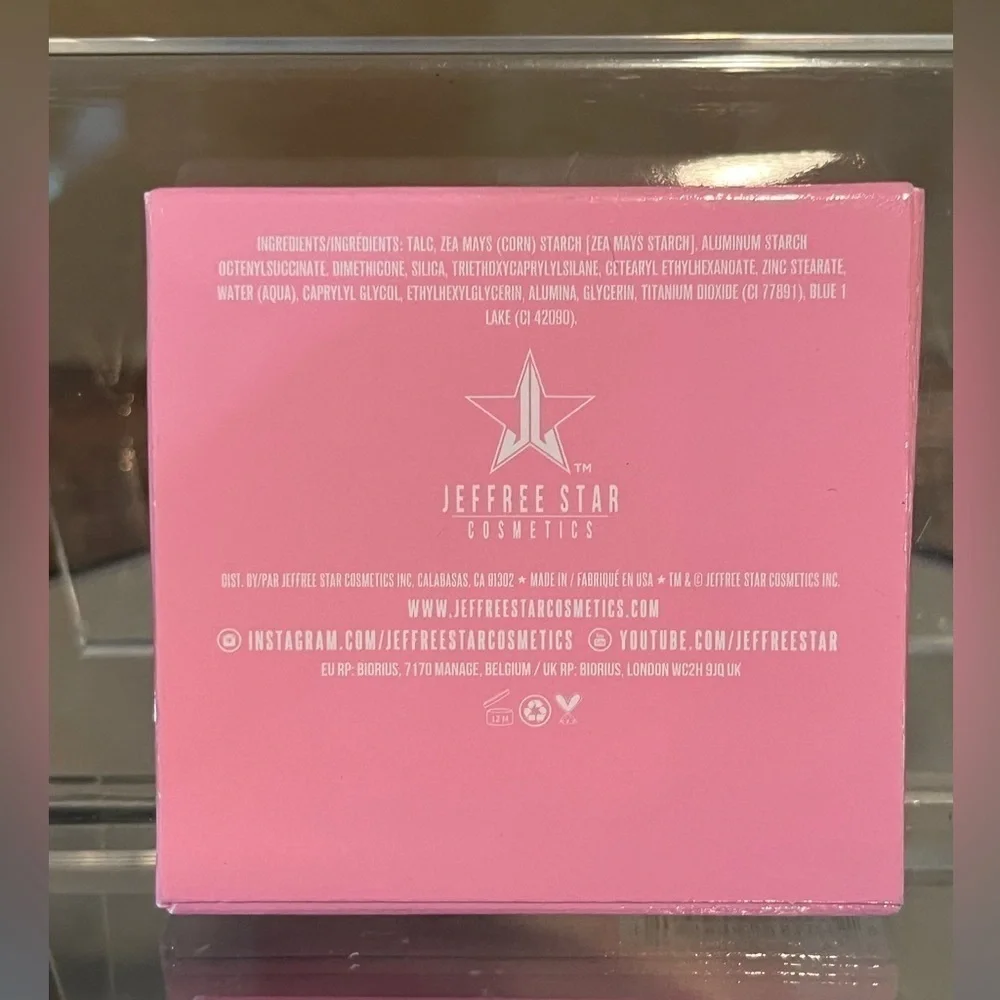 Jeffree Star Eyeshadow, single color, Color is Grand Prismatic, blue color. NEW!